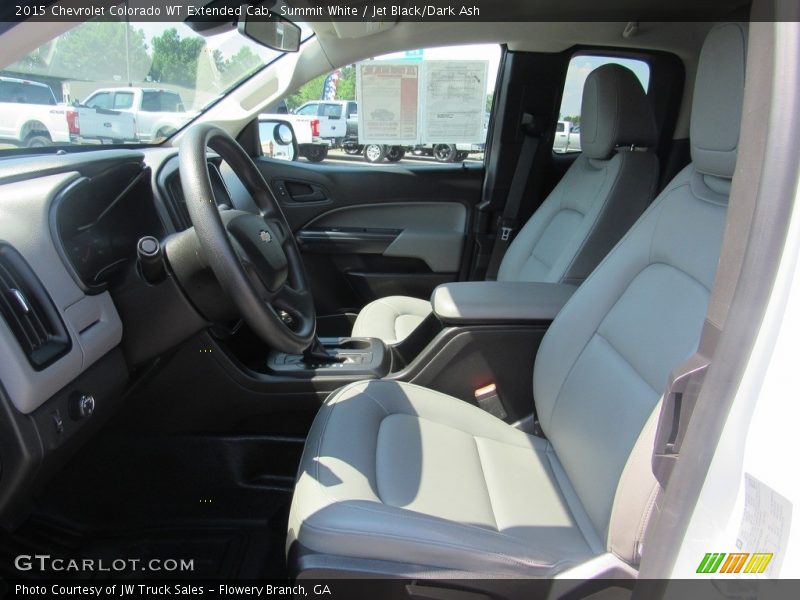 Summit White / Jet Black/Dark Ash 2015 Chevrolet Colorado WT Extended Cab