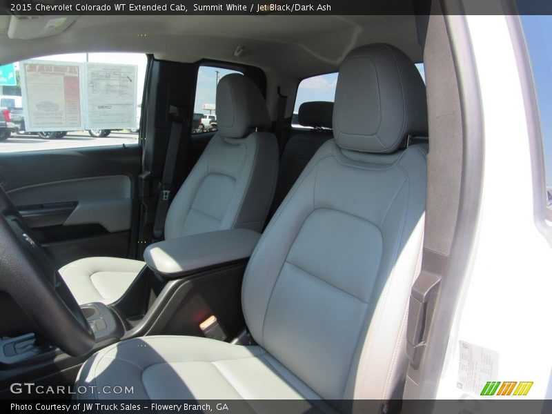 Summit White / Jet Black/Dark Ash 2015 Chevrolet Colorado WT Extended Cab