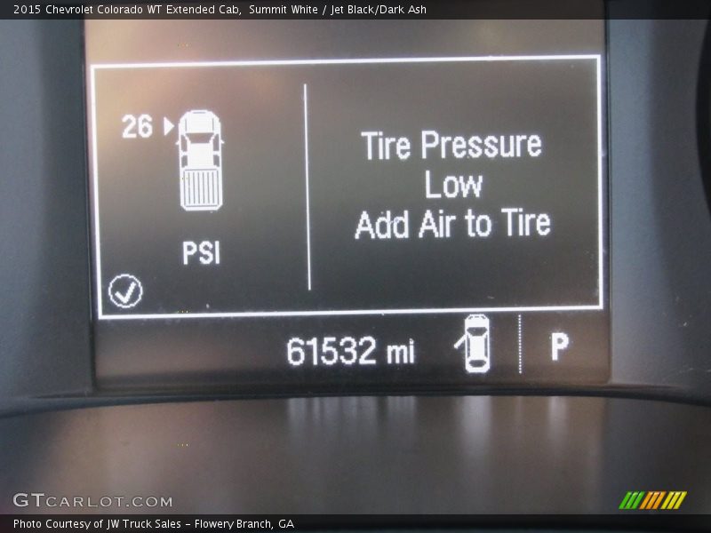 Summit White / Jet Black/Dark Ash 2015 Chevrolet Colorado WT Extended Cab