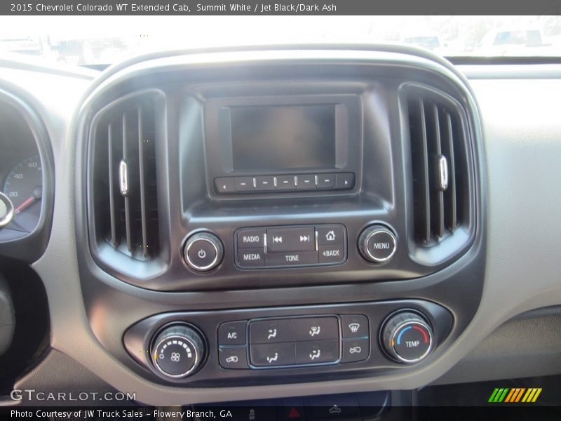 Summit White / Jet Black/Dark Ash 2015 Chevrolet Colorado WT Extended Cab