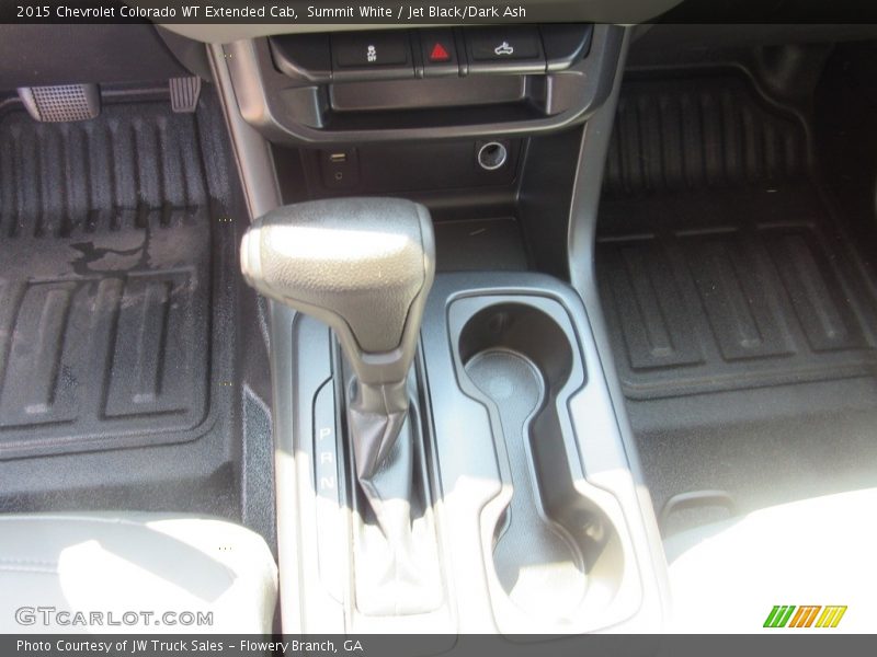 Summit White / Jet Black/Dark Ash 2015 Chevrolet Colorado WT Extended Cab