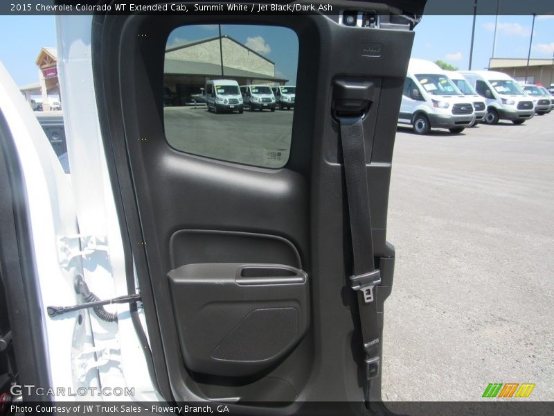 Summit White / Jet Black/Dark Ash 2015 Chevrolet Colorado WT Extended Cab