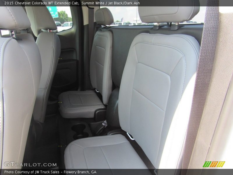 Summit White / Jet Black/Dark Ash 2015 Chevrolet Colorado WT Extended Cab