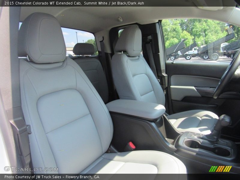 Summit White / Jet Black/Dark Ash 2015 Chevrolet Colorado WT Extended Cab