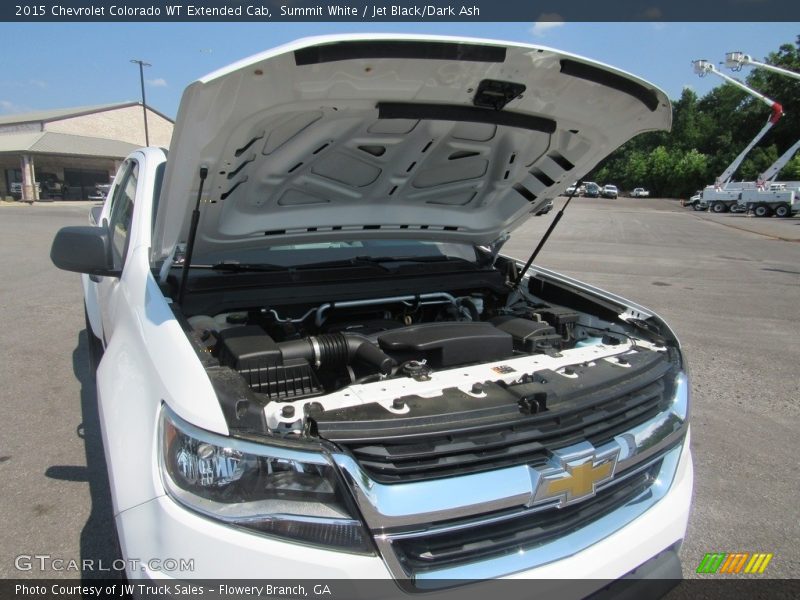 Summit White / Jet Black/Dark Ash 2015 Chevrolet Colorado WT Extended Cab