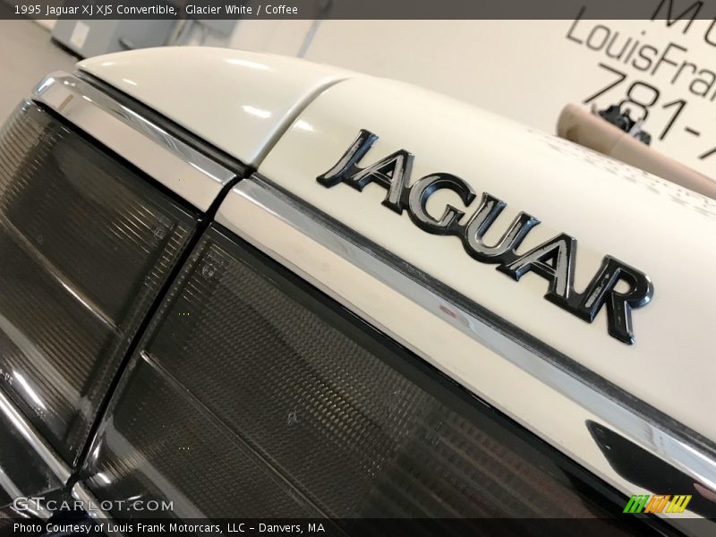 Glacier White / Coffee 1995 Jaguar XJ XJS Convertible