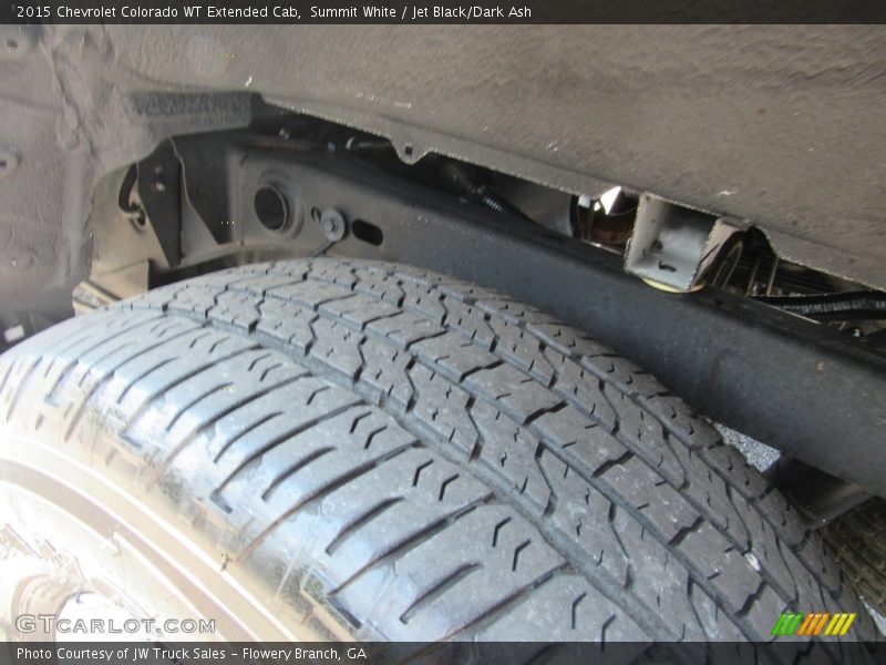 Summit White / Jet Black/Dark Ash 2015 Chevrolet Colorado WT Extended Cab