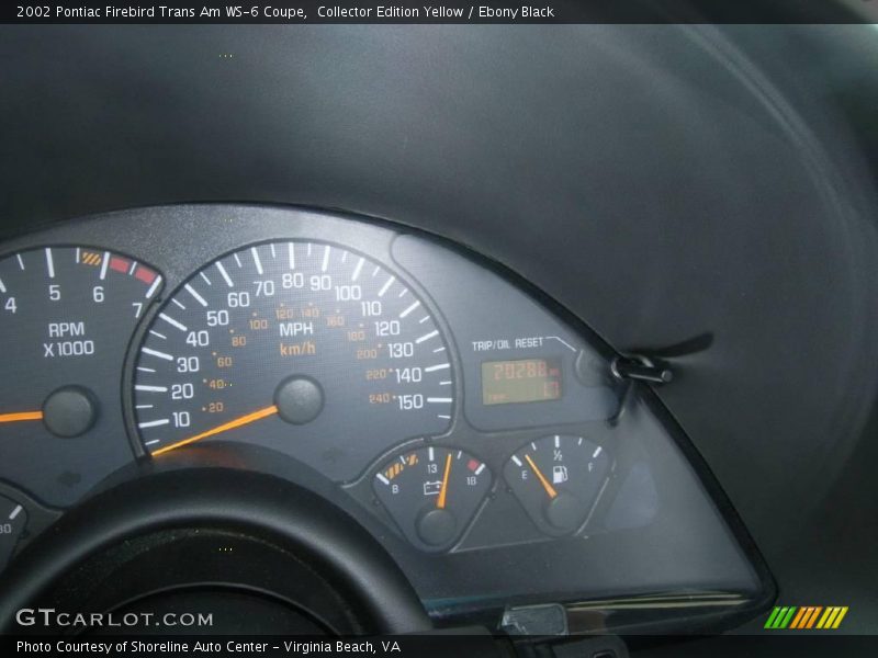 Collector Edition Yellow / Ebony Black 2002 Pontiac Firebird Trans Am WS-6 Coupe