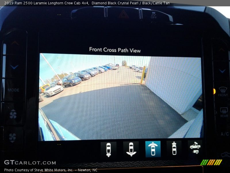 Diamond Black Crystal Pearl / Black/Cattle Tan 2019 Ram 2500 Laramie Longhorn Crew Cab 4x4