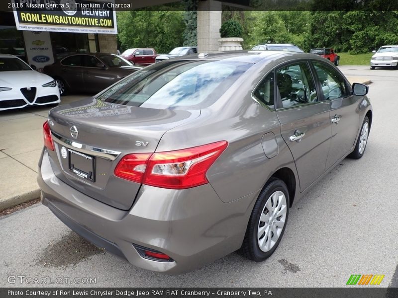Titanium / Charcoal 2016 Nissan Sentra S