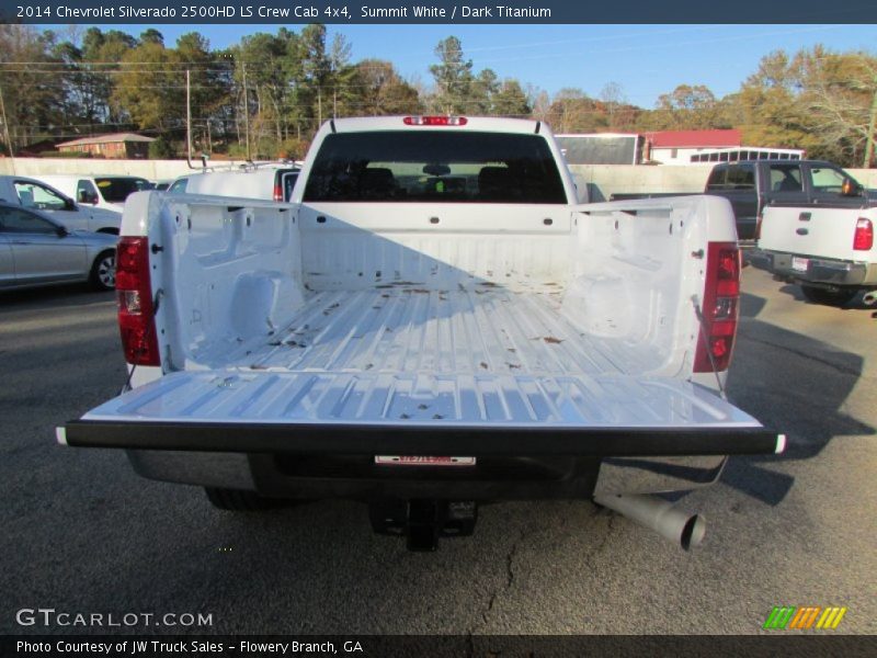 Summit White / Dark Titanium 2014 Chevrolet Silverado 2500HD LS Crew Cab 4x4