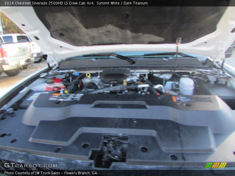 Summit White / Dark Titanium 2014 Chevrolet Silverado 2500HD LS Crew Cab 4x4