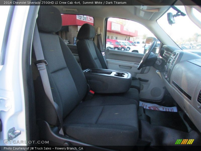 Summit White / Dark Titanium 2014 Chevrolet Silverado 2500HD LS Crew Cab 4x4