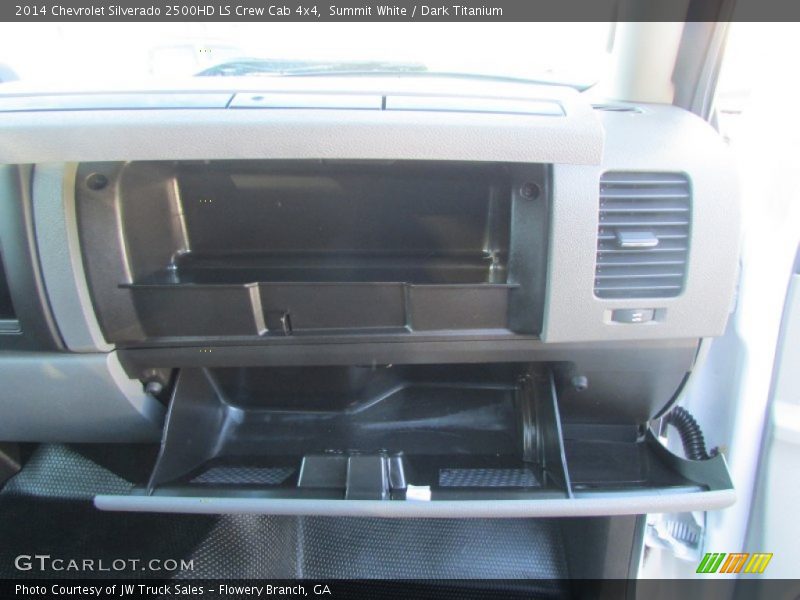 Summit White / Dark Titanium 2014 Chevrolet Silverado 2500HD LS Crew Cab 4x4