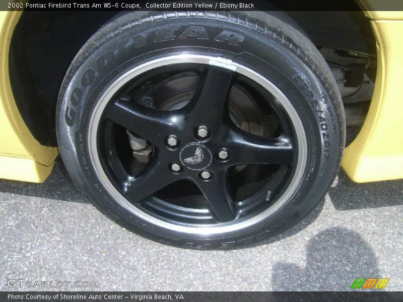 Collector Edition Yellow / Ebony Black 2002 Pontiac Firebird Trans Am WS-6 Coupe