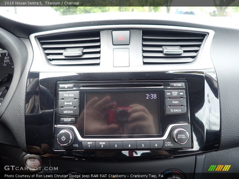 Titanium / Charcoal 2016 Nissan Sentra S