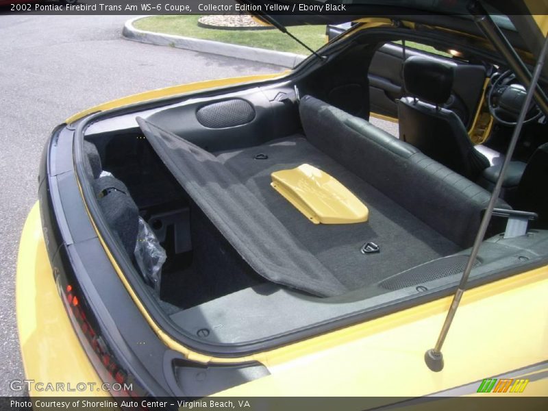 Collector Edition Yellow / Ebony Black 2002 Pontiac Firebird Trans Am WS-6 Coupe