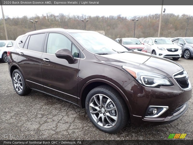 Espresso Metallic / Light Neutral 2020 Buick Envision Essence AWD