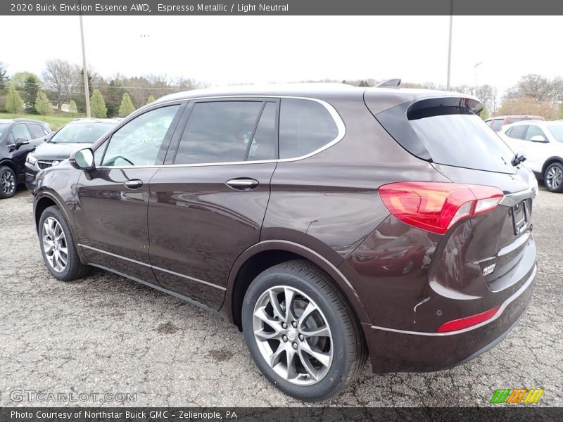 Espresso Metallic / Light Neutral 2020 Buick Envision Essence AWD