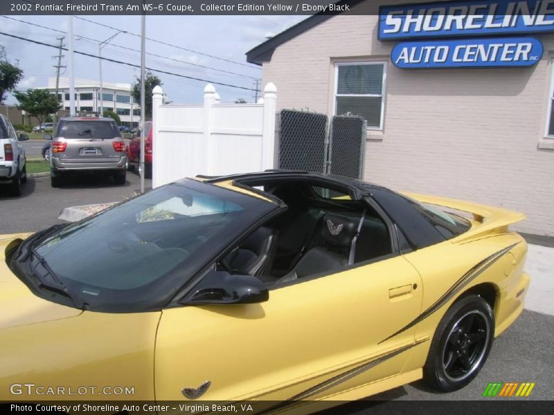 Collector Edition Yellow / Ebony Black 2002 Pontiac Firebird Trans Am WS-6 Coupe