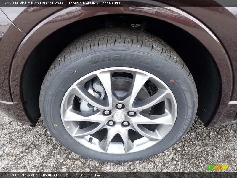 Espresso Metallic / Light Neutral 2020 Buick Envision Essence AWD