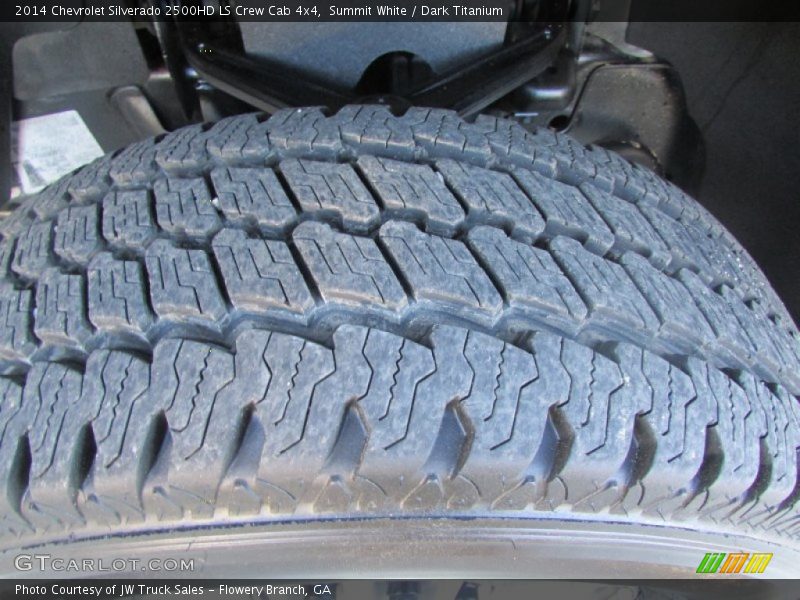 Summit White / Dark Titanium 2014 Chevrolet Silverado 2500HD LS Crew Cab 4x4