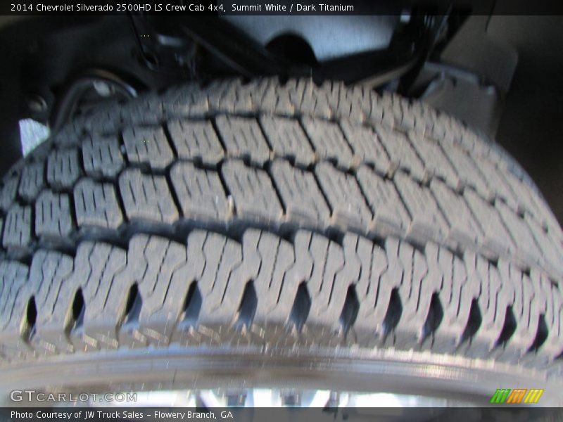 Summit White / Dark Titanium 2014 Chevrolet Silverado 2500HD LS Crew Cab 4x4