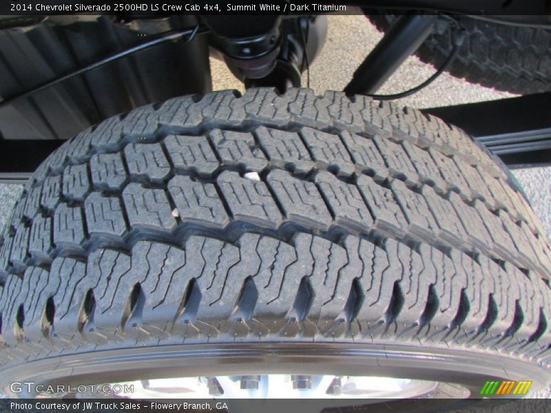 Summit White / Dark Titanium 2014 Chevrolet Silverado 2500HD LS Crew Cab 4x4