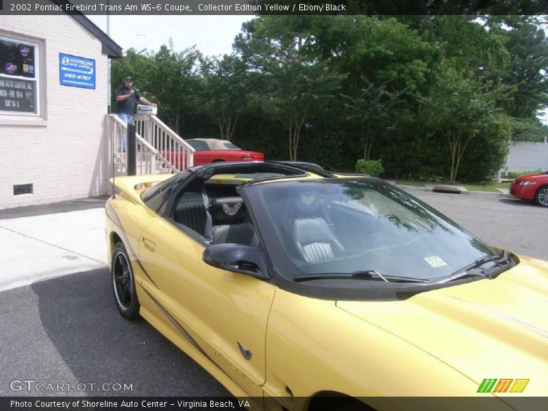Collector Edition Yellow / Ebony Black 2002 Pontiac Firebird Trans Am WS-6 Coupe