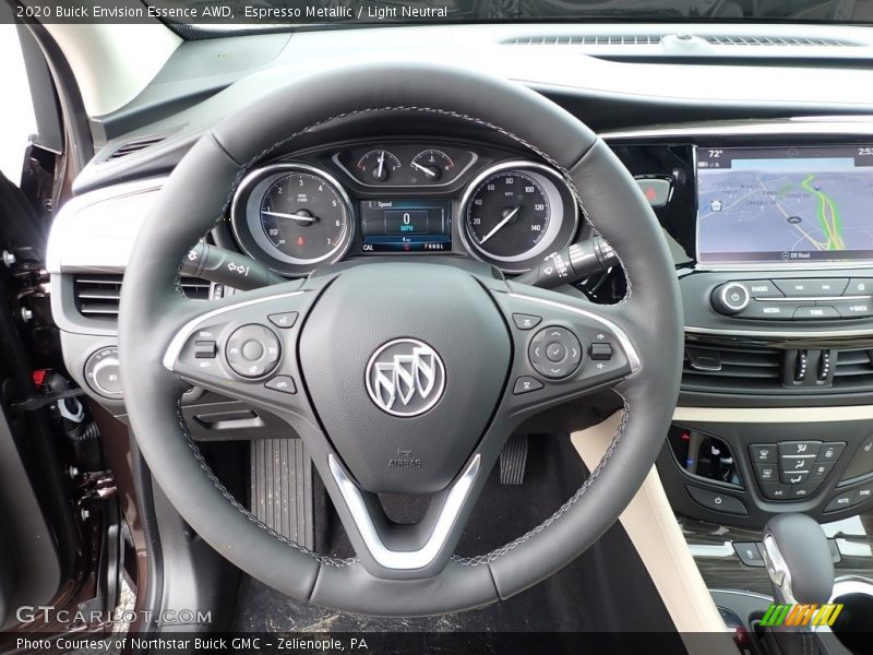 Espresso Metallic / Light Neutral 2020 Buick Envision Essence AWD
