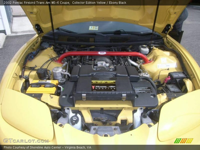 Collector Edition Yellow / Ebony Black 2002 Pontiac Firebird Trans Am WS-6 Coupe