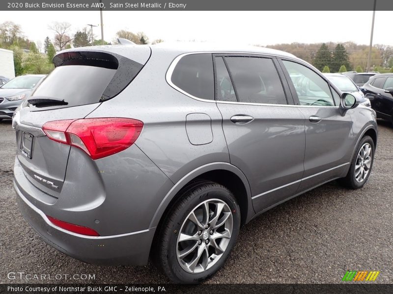 Satin Steel Metallic / Ebony 2020 Buick Envision Essence AWD