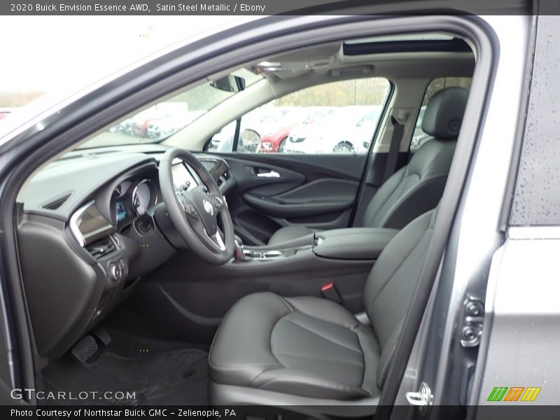 Satin Steel Metallic / Ebony 2020 Buick Envision Essence AWD