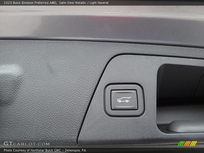 Satin Steel Metallic / Light Neutral 2020 Buick Envision Preferred AWD