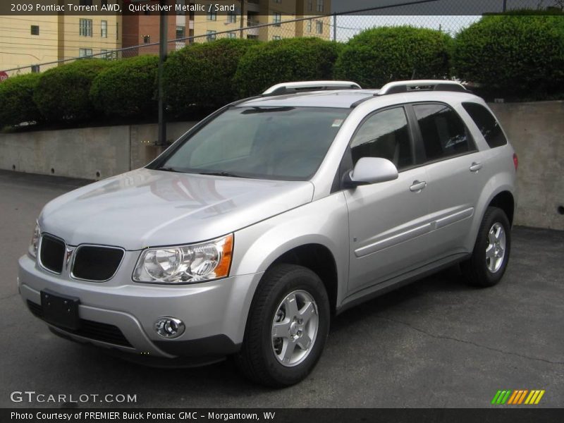 Quicksilver Metallic / Sand 2009 Pontiac Torrent AWD