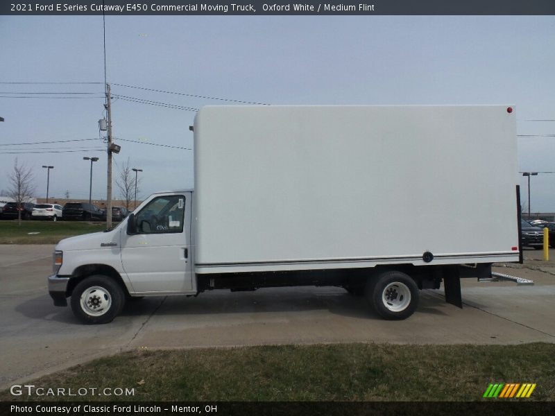  2021 E Series Cutaway E450 Commercial Moving Truck Oxford White