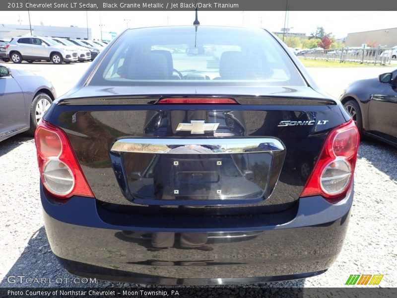 Black Granite Metallic / Jet Black/Dark Titanium 2013 Chevrolet Sonic LT Sedan
