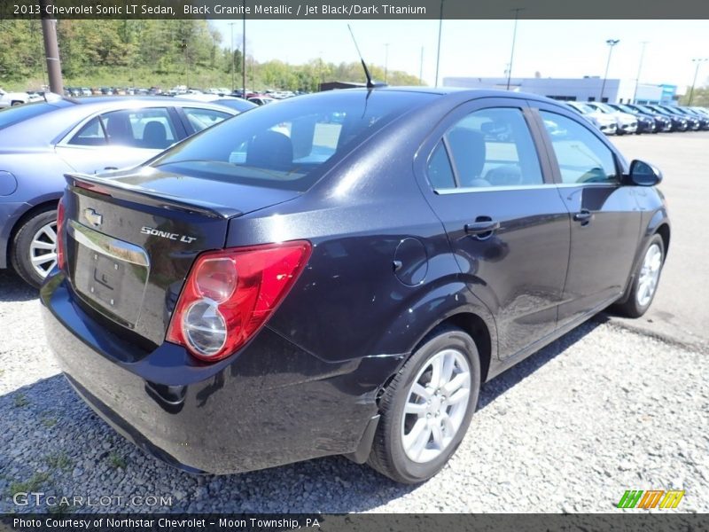 Black Granite Metallic / Jet Black/Dark Titanium 2013 Chevrolet Sonic LT Sedan