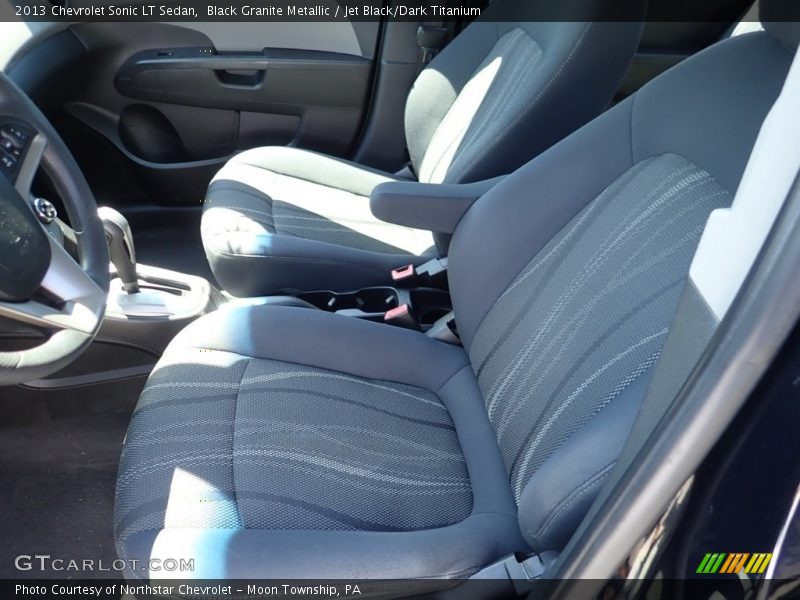 Black Granite Metallic / Jet Black/Dark Titanium 2013 Chevrolet Sonic LT Sedan