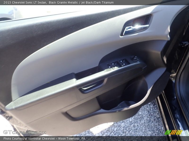 Black Granite Metallic / Jet Black/Dark Titanium 2013 Chevrolet Sonic LT Sedan