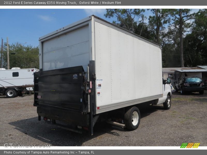 Oxford White / Medium Flint 2012 Ford E Series Cutaway E350 Moving Truck