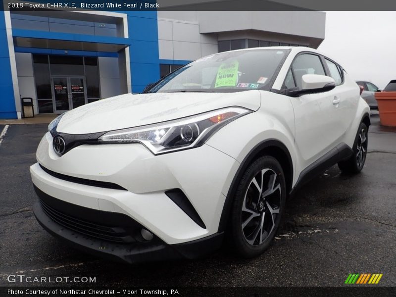 Blizzard White Pearl / Black 2018 Toyota C-HR XLE