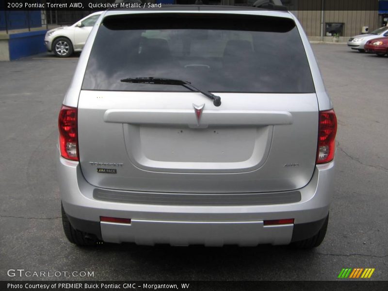 Quicksilver Metallic / Sand 2009 Pontiac Torrent AWD