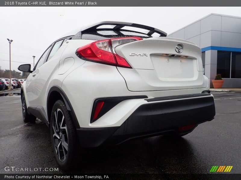 Blizzard White Pearl / Black 2018 Toyota C-HR XLE