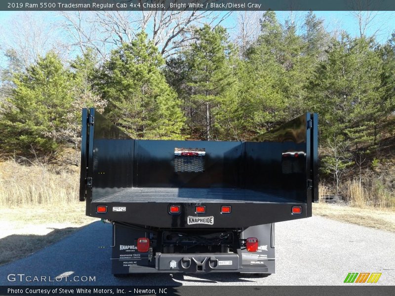 Bright White / Black/Diesel Gray 2019 Ram 5500 Tradesman Regular Cab 4x4 Chassis