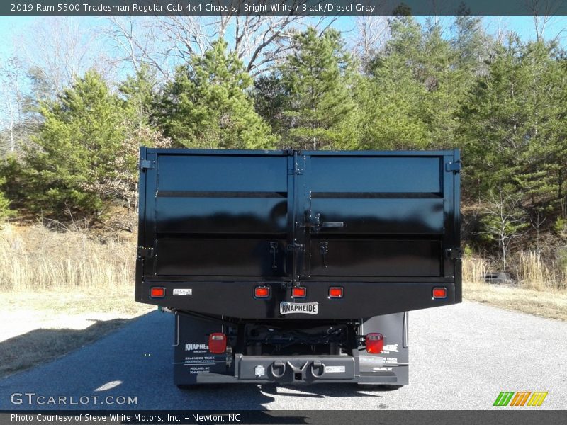 Bright White / Black/Diesel Gray 2019 Ram 5500 Tradesman Regular Cab 4x4 Chassis