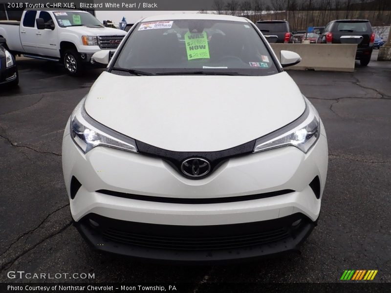 Blizzard White Pearl / Black 2018 Toyota C-HR XLE