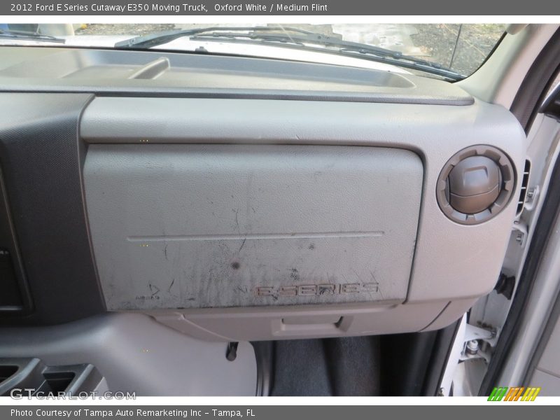 Oxford White / Medium Flint 2012 Ford E Series Cutaway E350 Moving Truck