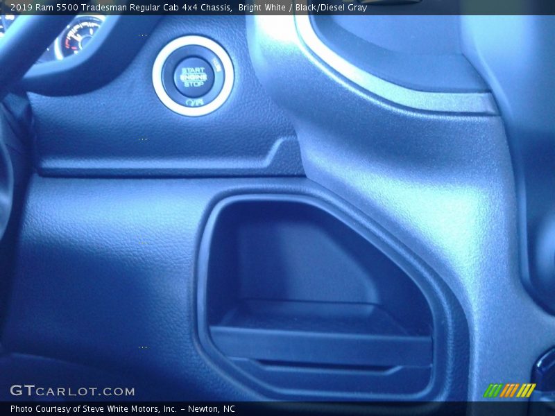 Bright White / Black/Diesel Gray 2019 Ram 5500 Tradesman Regular Cab 4x4 Chassis