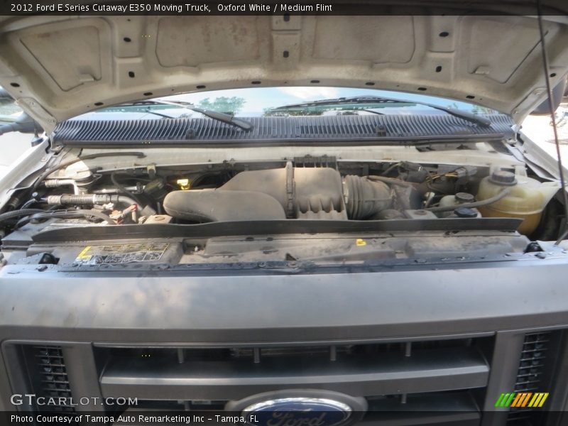 Oxford White / Medium Flint 2012 Ford E Series Cutaway E350 Moving Truck